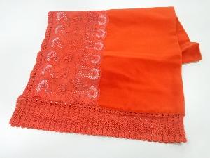 ビロードレース花模様ショール